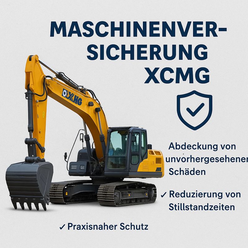 Maschinenversicherung XCMG Baumaschinen
